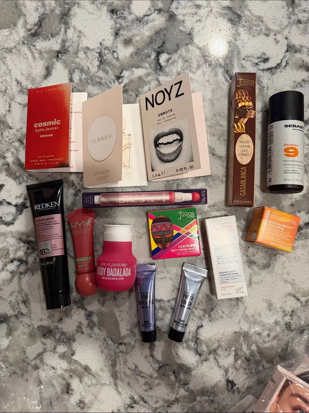Fragrance, makeup, skincare, and hair lot